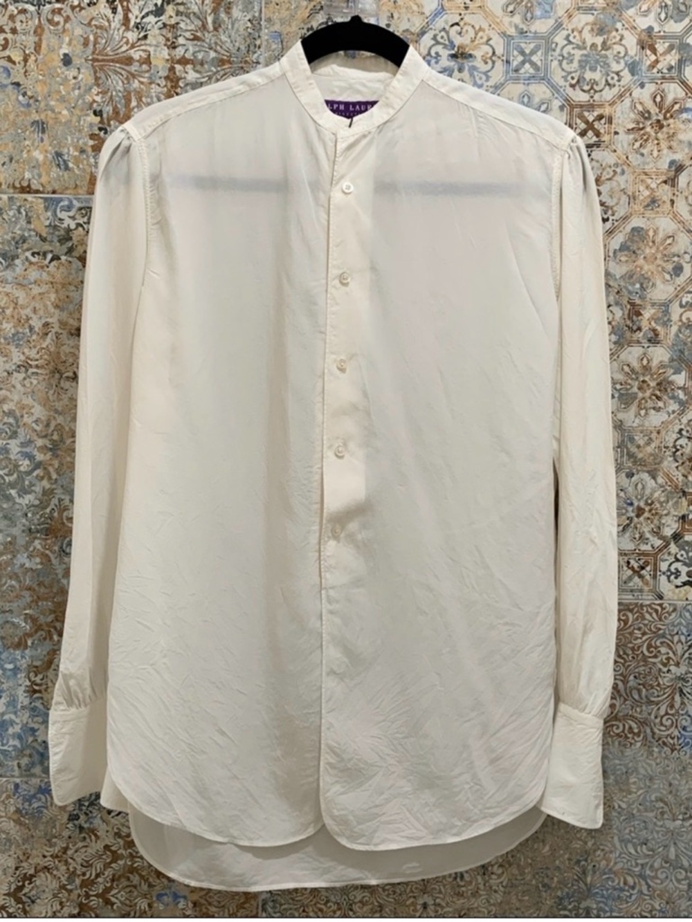 100% Silk, Ralph Lauren Purple Label Blouse